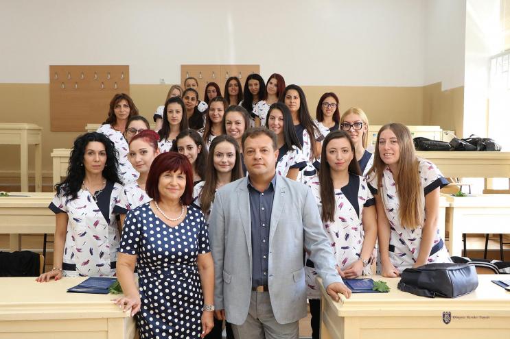Даниел Панов откри учебната година в търновския филиал на Медицински университет-Варна